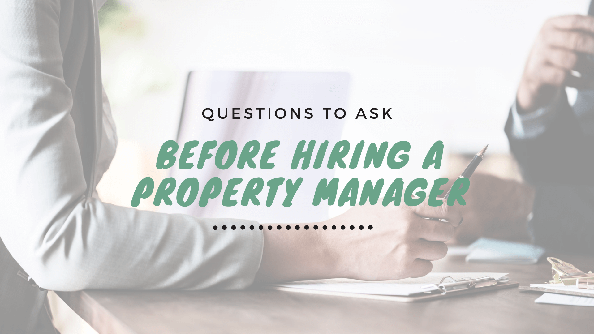 Top 10 Questions to Ask Before Hiring a Charlotte Property Management Company